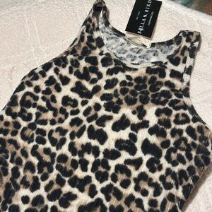 Bella Leopard Print Dress